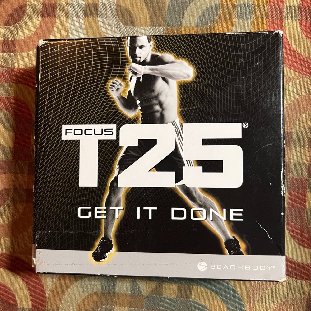 Beach Body Focus T25 Get It Done DVD Set Alpha and Beta